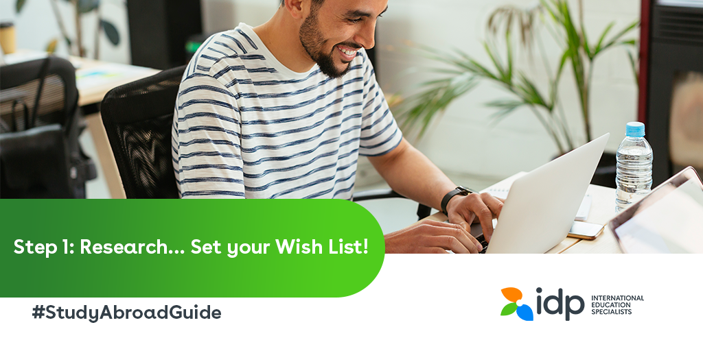 IDPSaudiArabia's tweet image. A fast step-by-step #StudyAbroadGuide!
Do your research first. Find ideas about the subjects, course descriptions, university reviews &amp;amp; locations. Start a wish list of your preferences. Visit our offices and our counsellors will help you.
bit.ly/SAKSA
#MoreThanStudy