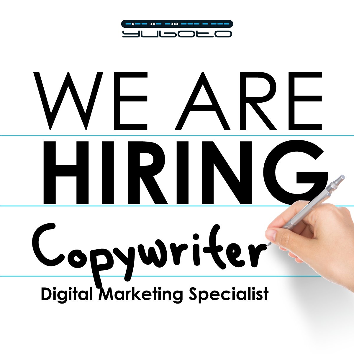 Are you seeking your next job challenge? 
We are looking for a talented Copywriter to join our team!
Learn more and send your CV here 👉 bit.ly/2W63JhE