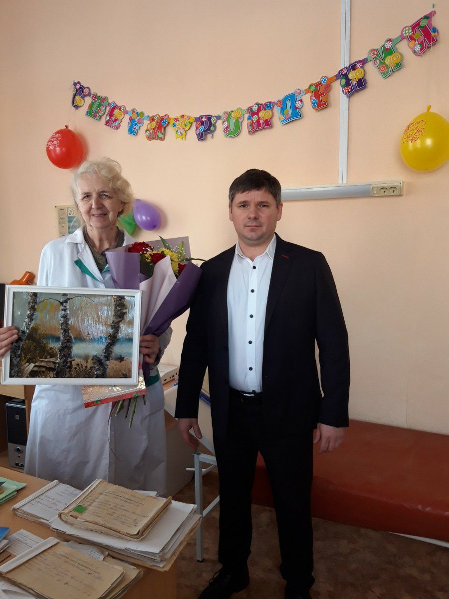 Сегодня свой юбилей отмечает замечательный и уважаемый человек, бессменный врач Дуляпинском больницы Тихомолова Надежда Всеволодовна. Администрация Дуляпинского с/п искренне желает Надежде Всеволодовне крепкого здоровья и долгих лет жизни, бодрости духа в Вашем нелёгком труде.