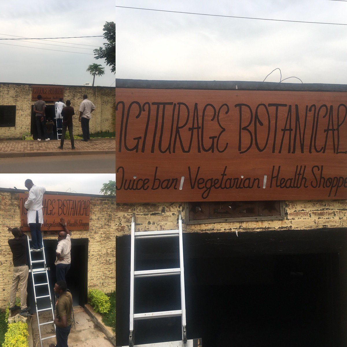MoreLoveKigali's tweet photo. We slowly coming along! Strictly #Vegetarian #gourmetcafe & #juicebar in #Gishushu #Kigali
#healthynationproductivenation #weallwegot #agaciro #foodculture #RwoT #doingbusinessinrwanda #healing #foodismedicine #entrepreneurlife #watchoutforthisspace #ganggang https://t.co/yUz2H3DEAM