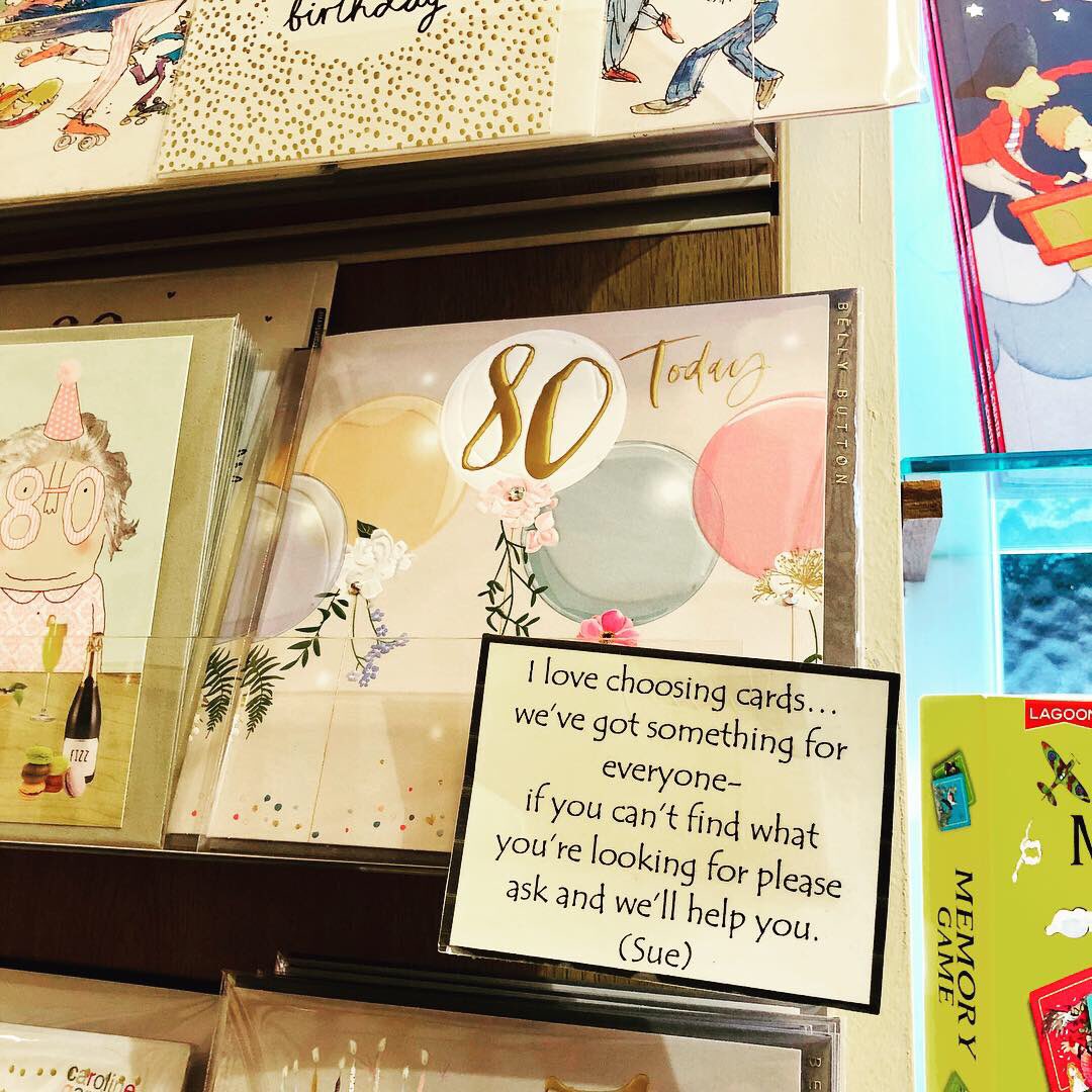 Belly_b_designs's tweet photo. Lovely to be out in Bramhall over the weekend and see new collection ‘Elle’ stocked @simplybooksNo1 Couldn’t resist picking up a handful of books from a well curated offering! #Books #greetingcards #elle #bellybuttondesigns #shoplocal #independentshop #simplybooks https://t.co/3cJo2x7bIV