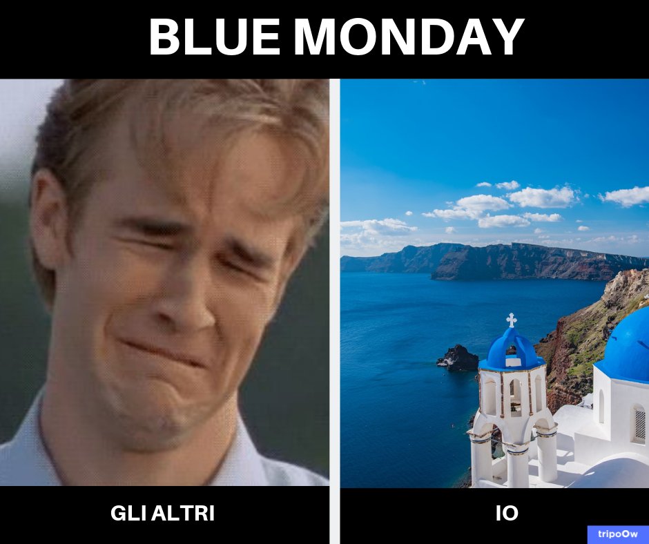 Basta pensare a qualcosa di blu! #bluemonday #21gennaio