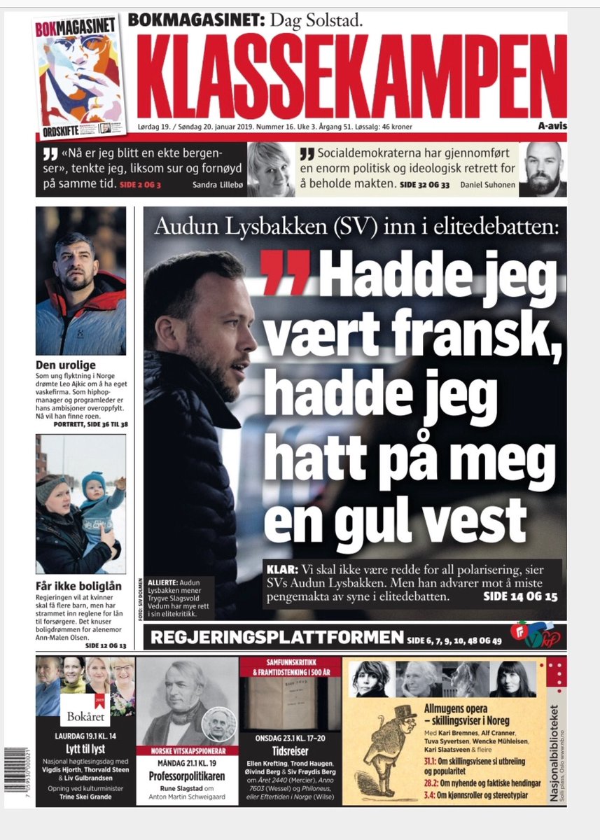 Hei, @audunlysbakken. Kan du fortelle litt mer om hvordan du ville demonstrert mot høyere CO2-avgift?