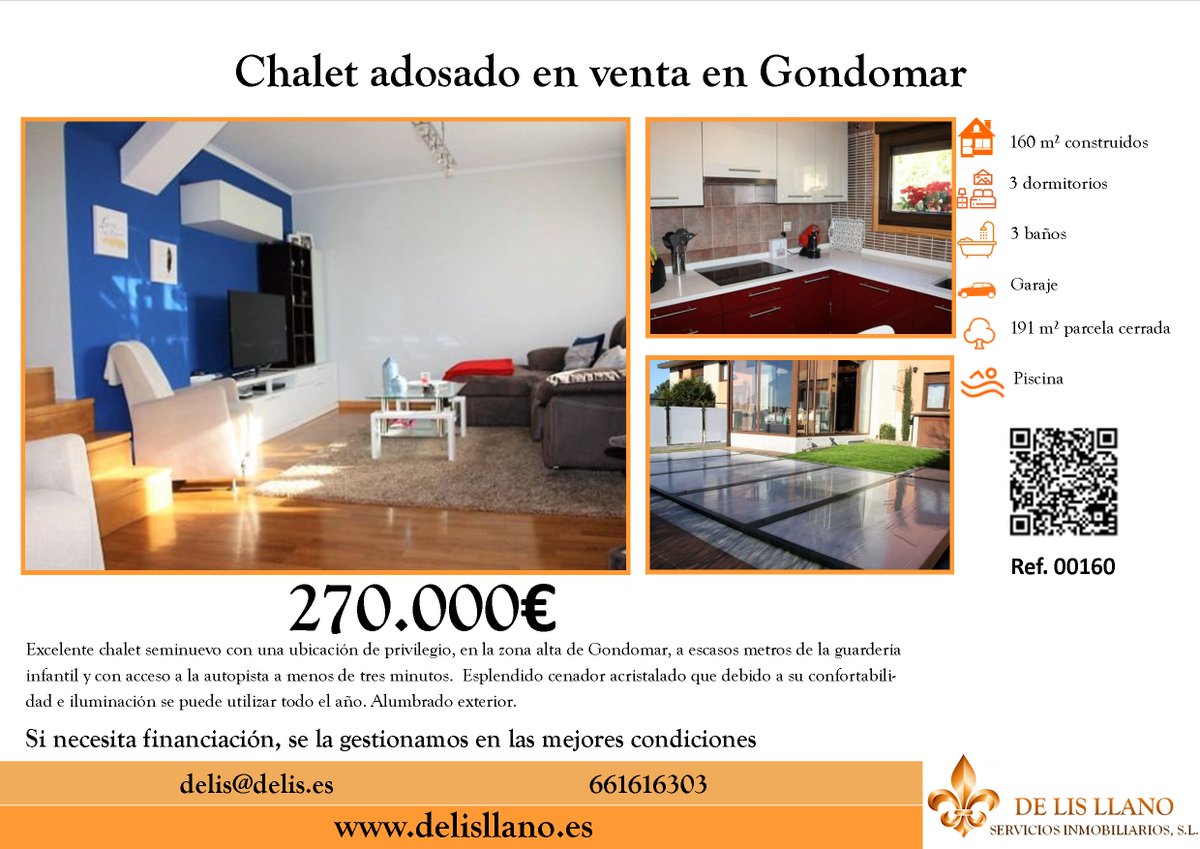 LisLlano's tweet photo. Excelente Chalet En Gondomar!

Para más información https://t.co/4utrgfOmG0

#resumen
#asesorinmobiliario #compra #venta #alquiler #serviciosinmobiliarios #casa #hogar #felizdía #AsesoramientoFinanciero #VigoyComarca #ValMiñor #Baiona #Nigrán #Gondomar #BaixoMiño #delisllano https://t.co/DwsMThiDEA