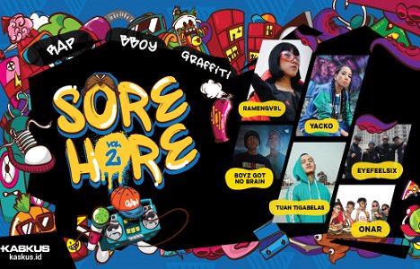 Sore Hore Vol 2: Rap, Bboy &amp; Graffiti! Perfomance by RamenGvrl, Yacko, Boyz Got No Brain, Tuan Tiga Belas &amp; Many More! Free Y’all!