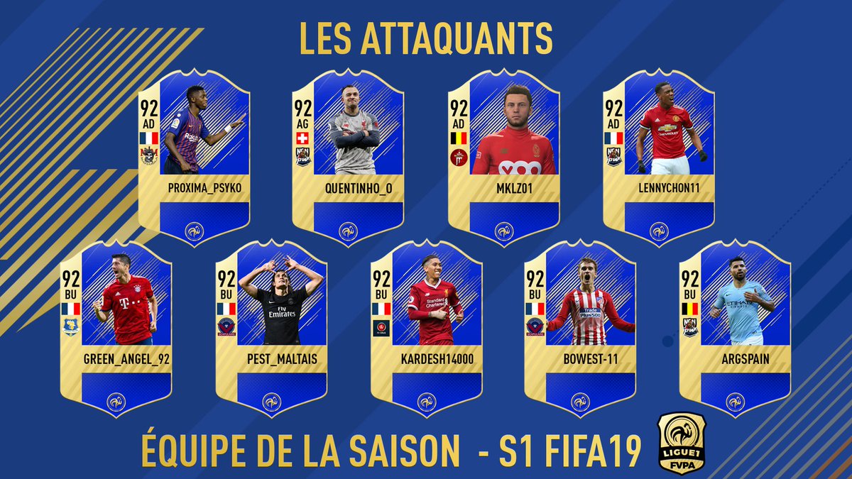 [FR-PS4] LIGUE 1

⭐TEAM OF THE SEASON ⭐ #L1FVPA

Bravo aux sélectionnés !
