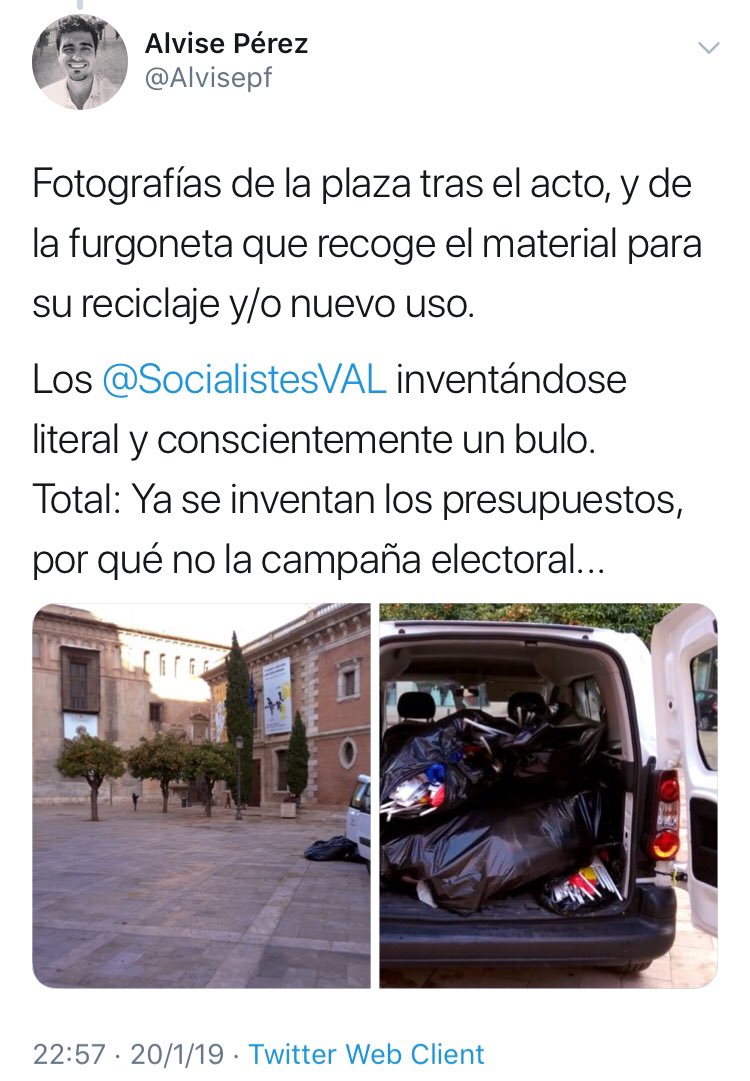 NoSoyLaGente's tweet photo. Alguien tuitea una cosa. Bea la retuitea mencionándola. Al autor se le advierte de que es erróneo y éste elimina el tuit. Bea sigue publicando el suyo. Se le vuelve a advertir. Bea responde. Bea vuelve a demostrar que tiene el cerebro de una chinche. https://t.co/Mvjw7sLzD0