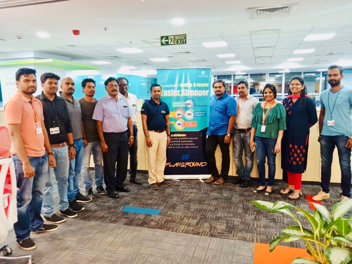 Altimetrik's tweet image. We had an exciting start to the year with some of the finest talents coming together for our #CodingBattle at #Altimetrik Playground, Chennai on Saturday, Jan. 19. If you have missed this platform recently, follow us for more updates regarding our upcoming #codingchallenges.