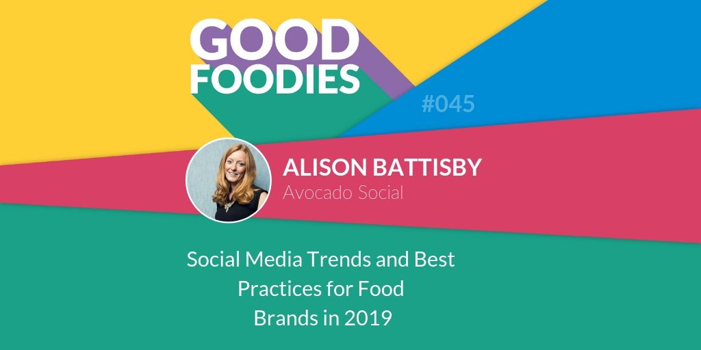 Are you looking to up your social media game this year? If so, this is THE episode for you. 

Listen to Alison Battisby from <a href="/avocadosocial/">Avocado Social 🥑</a> about the emerging trends in #socialmedia and what's hot right now. 

#foodbusiness #goodfood #podcast