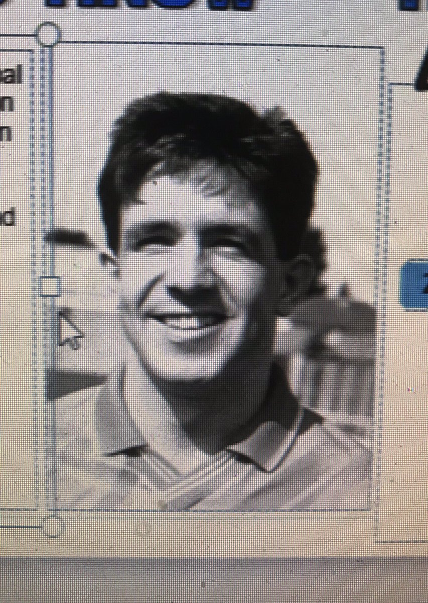 SeasidersReview's tweet photo. Just working on Saturday’s @SeasidersReview for the @StaveleyMWFC match, A club connection means we can use this old picture of former Seasider @DaralPugh I recon it’s early 1990’s #SSR20 https://t.co/u7t6JVQmaa