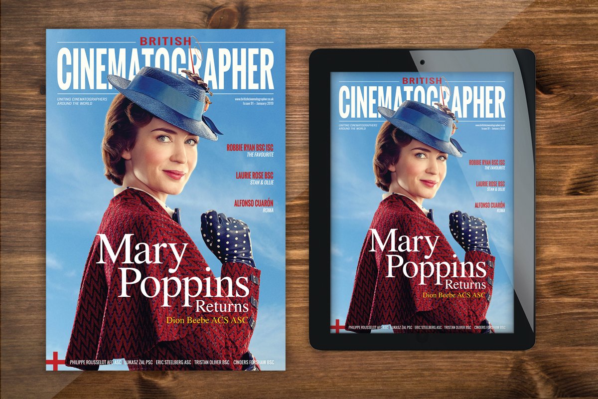 Dion Beebe, ACS, ASC, Archives (@dbeebearchives) on Twitter photo In #BritishCinematographer new issue, Dion Beebe, ACS, ASC, talks about his work on <a href="/MaryPoppins2018/">Mary Poppins Returns</a>.
<a href="/ARRIChannel/">ARRI</a> <a href="/Panavision/">Panavision</a> <a href="/AngenieuxLenses/">Angenieux</a> <a href="/Disney/">Disney</a> <a href="/DisneyStudios/">Walt Disney Studios</a> #TheASC #filmmaking #cinematography #DionBeebe In #BritishCinematographer new issue, Dion Beebe, ACS, ASC, talks about his work on <a href="/MaryPoppins2018/">Mary Poppins Returns</a>.
<a href="/ARRIChannel/">ARRI</a> <a href="/Panavision/">Panavision</a> <a href="/AngenieuxLenses/">Angenieux</a> <a href="/Disney/">Disney</a> <a href="/DisneyStudios/">Walt Disney Studios</a> #TheASC #filmmaking #cinematography #DionBeebe