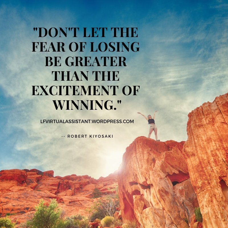 florenlorelie's tweet photo. "Don't let the fear of losing be greater than the excitement of winning."
#freelanceonlineservices #bestvirtualassistant #virtualpersonalassistant #virtualsecretary #onlinejobs #onlineservices #homebasedjobs #freelanceservices #virtualassistant #wfhm
#wahm https://t.co/LqNGrqSvQm