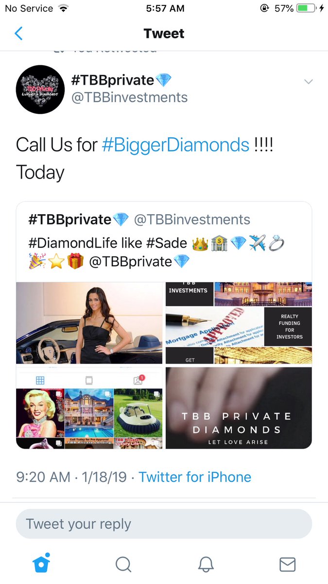 TBBprivate's tweet photo. Go much harder !!!!! All year ! 👑🏦💎✈️✈️✈️✈️ https://t.co/0MkaoHN4Fw
