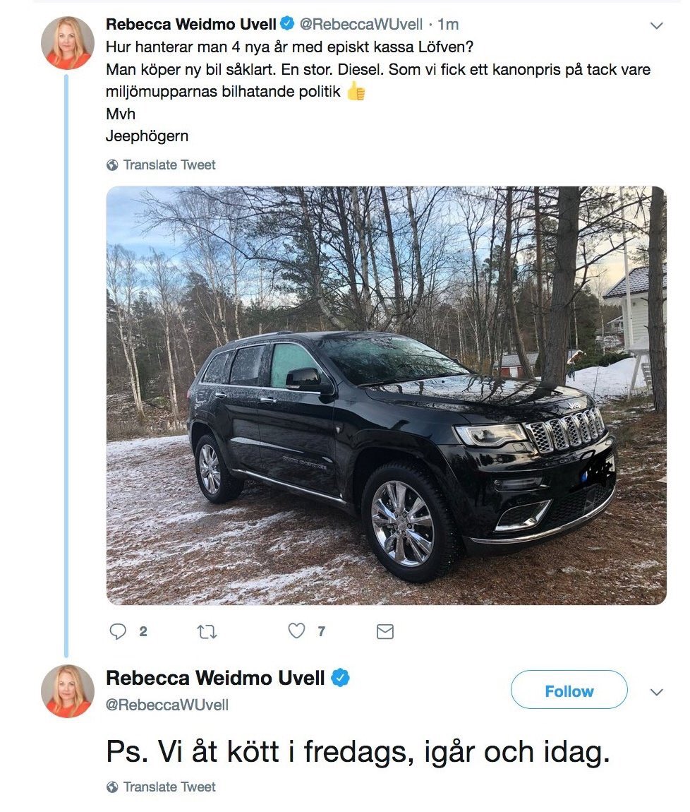 oliviahageus's tweet photo. Så länge det finns sådana här (vuxna!) människor på jorden är vi fucked https://t.co/Dsxkcvjdwp