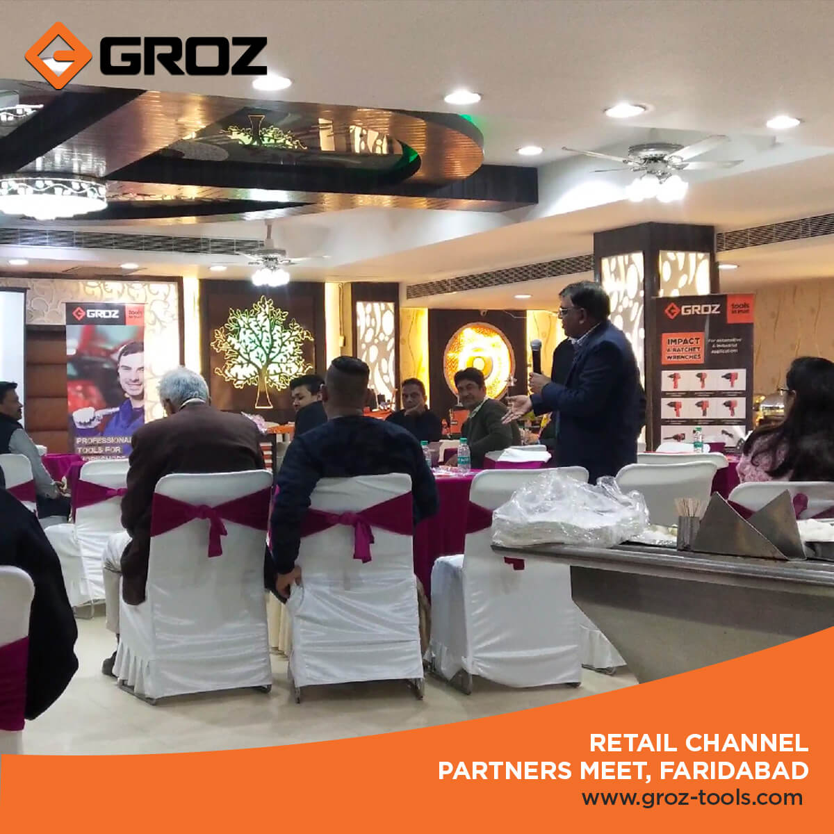 GrozTools's tweet photo. "We are impressed by the quality of tools GROZ brings to the market and we see great potential for them in Indian Market."
-One of our proud retailers at recent retailers meet in Faridabad, India.
GROZ thanks all its retail partners for an encouraging session.
#GROZ #ToolsToTrust https://t.co/4UUFB2C5PF