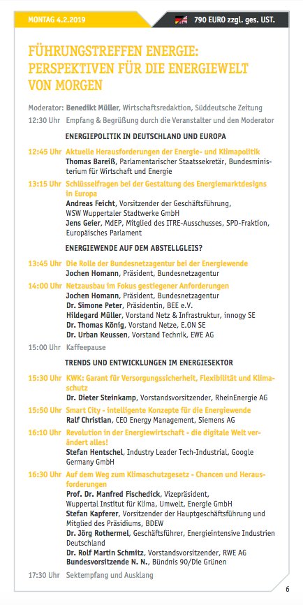 Wupperinst's tweet photo. Am 4. Feb diskutiert Manfred Fischedick (VP @wupperinst) auf dem Führungstreffen #Energie mit Stefan Kapferer (@bdew_ev), Dr. Jörg Rothermel (EID), Dr. Rolf Martin Schmitz (@RWE_AG) &
@Oliver_Krischer (MdB @Die_Gruenen) auf der #Eworld2018 @EworldEssen https://t.co/8QRZIFJx9K https://t.co/DR7lgzsUap