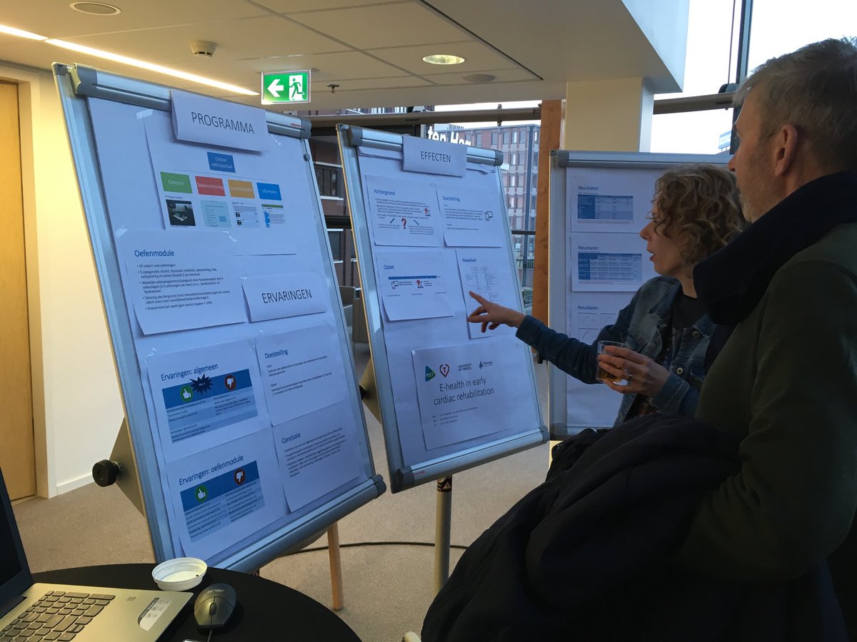 Presentatie ⁦@ehealthwkNL⁩ van de resultaten van het project van <a href="/RRDNL/">Roessingh R&D (inactive)</a> en MST van het online oefenprogramma voor patiënten die een open hart operatie hebben ondergaan.