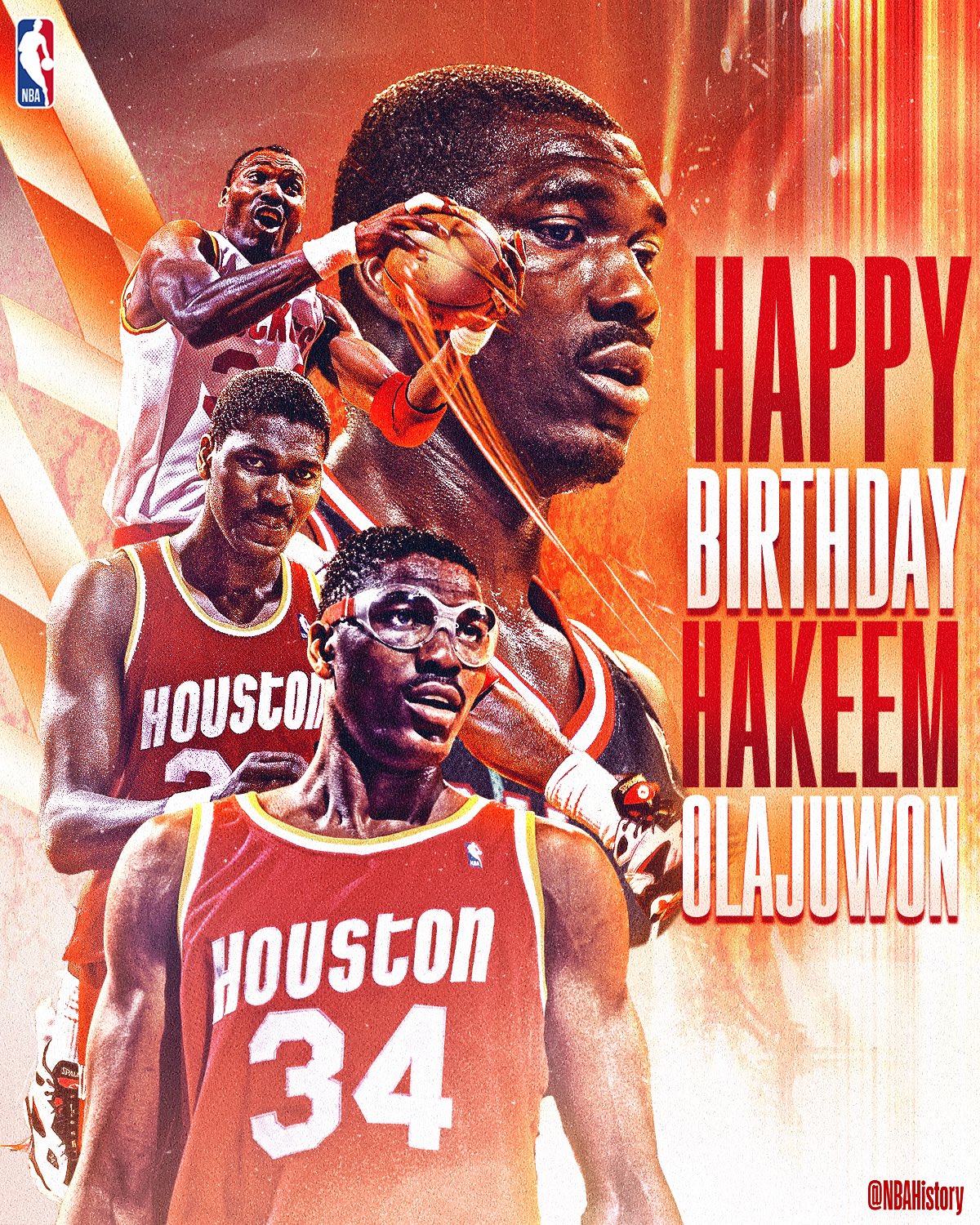 Artwork for  // Happy Birthday Hakeem Olajuwon   