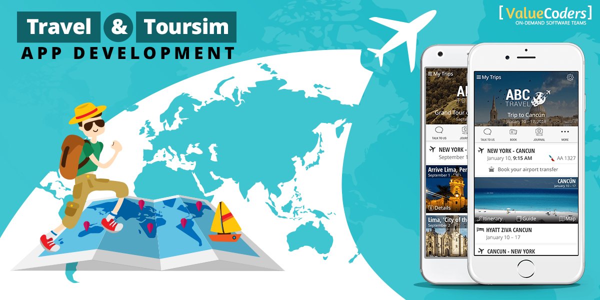 ValueCoders's tweet image. We build on-demand travel apps with custom front-end UI, advanced admin dashboards, powerful analytics panels that are robust and scalable. Contact Us: bit.ly/2sFM8Qo 

#travelapps #travelappsolutions #travelappdevelopment #travelapplications