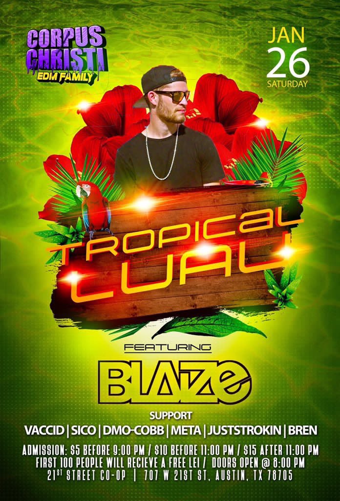 CCedmFamily's tweet photo. We are one week out from the madness #LuauStyle 🌴
Check out our headliners soundcloud 👇🏼👇🏼👇🏼 @BlaizeOnIt
https://t.co/HnfXDKCBW1
Schedule coming out tomorrow 🚨🚨
#RaveCave #PLUR #WubzNDubz
@BlaizeOnIt
@vaccid
@sico713
@DmoCobb
@MetaRaps
@Juststrokin
@brendonayers https://t.co/ZszMD038Gb
