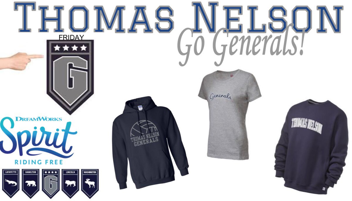 tnhssoc's tweet photo. I hope everyone has had a great long weekend, but just a reminder tomorrow kicks off our RUSH Week! Tomorrow’s theme is A Wrinkle In Time! We hope to see everyone dressed up and remember dress code bottoms and shoes! Go Generals! https://t.co/NmSNQ4no6v