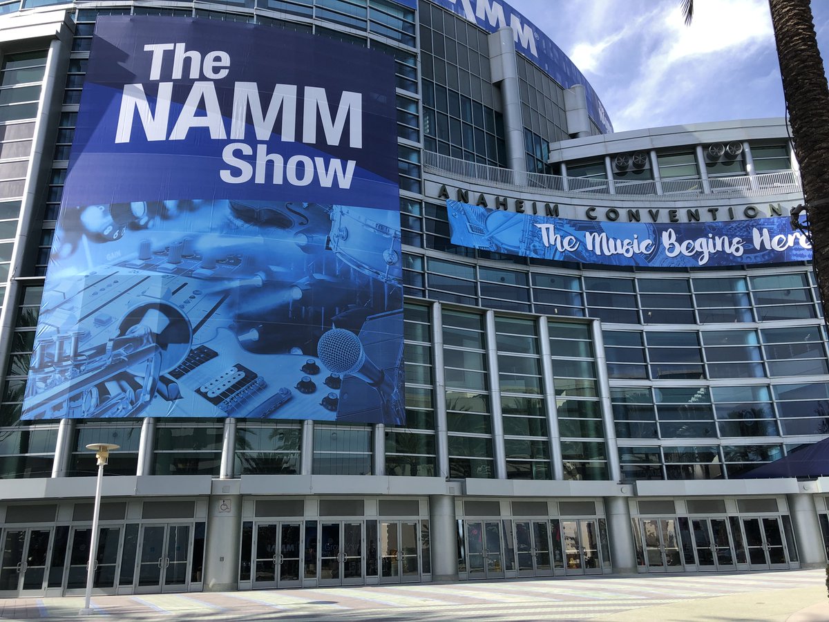 And we're here! See you all on Thursday! #nammshow