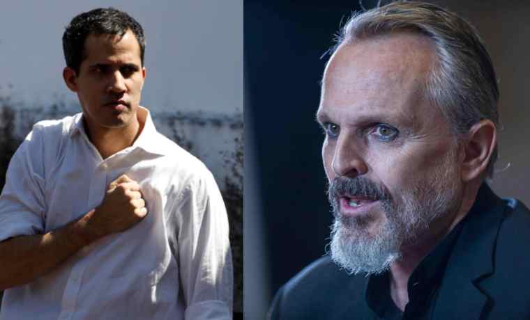 CaraotaDigital's tweet photo. #Video | “Venezuela libre”: Miguel Bosé ratificó su apoyo a Juan Guaidó          `'          https://t.co/M4LIlEYdqW  https://t.co/KTXkG7AnN7
