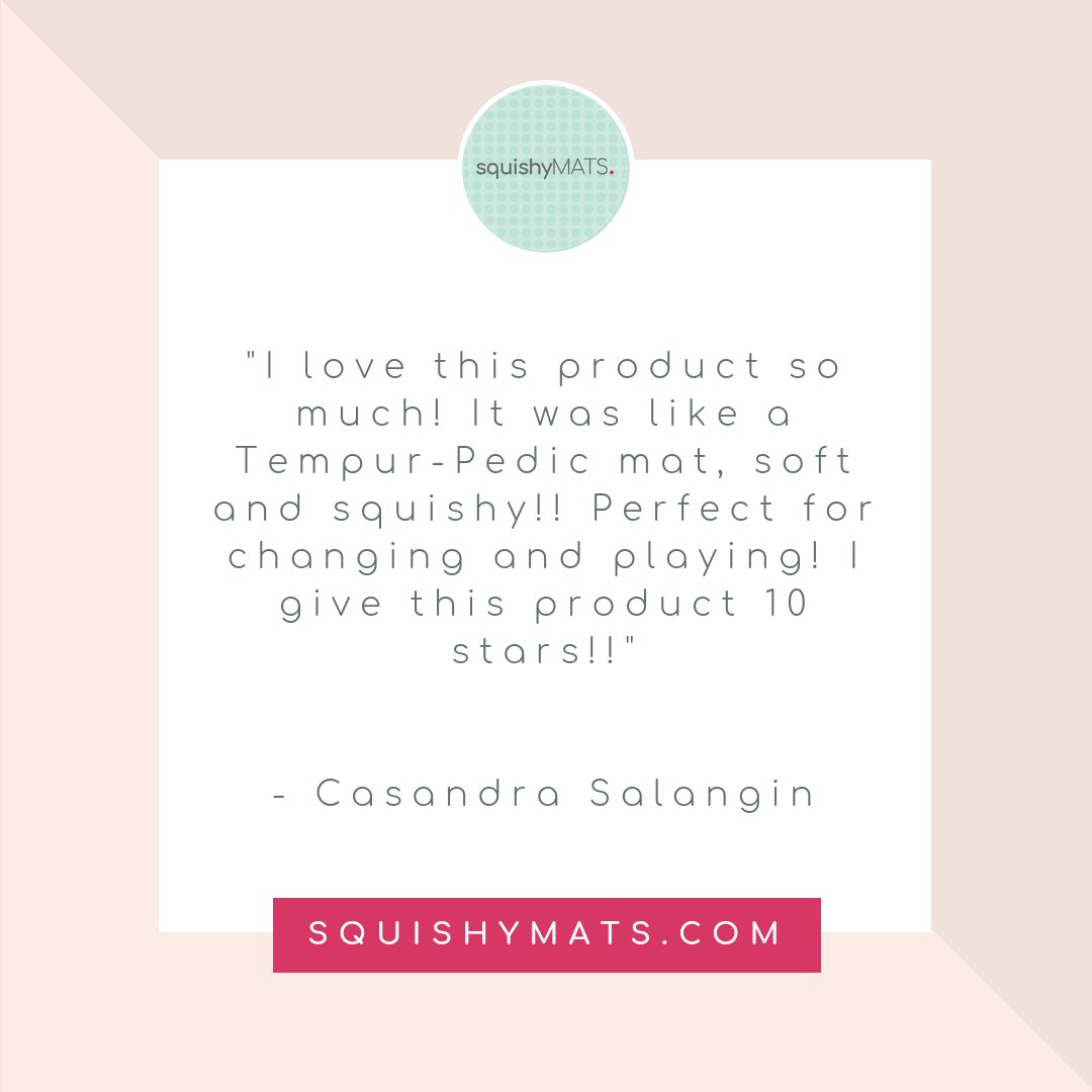 squishymats's tweet photo. Cassandra, we are so happy you love our product. Thank you for taking the time to review us! :) https://t.co/CjNzXWcyJg