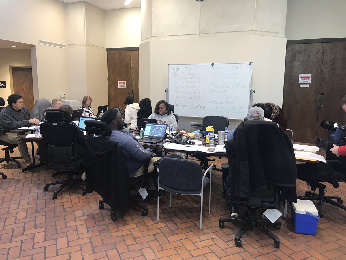 LaurenWalshTV's tweet photo. NEW: The 59/20 Bridge closure is scheduled for TONIGHT. It’s estimated to be closed 12-14 months. ALDOT’s 24/7 hotline is now open to help drivers find alternate routes.  People are here ready to answer your calls.

ALDOT 24/7 Hotline Number: 205-346-5080. https://t.co/o7uDJuRV2r