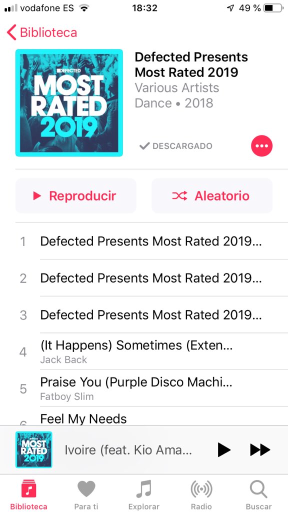 JesusZL1's tweet image. Estas han sido mis compras musicales de esta tarde. Defected a tope @josemduro @climaxmaxima.  Dos álbumes de buen sonido house #MostRated2019 #WeAreDefected ¡En mis manos lo mejorcito del house!