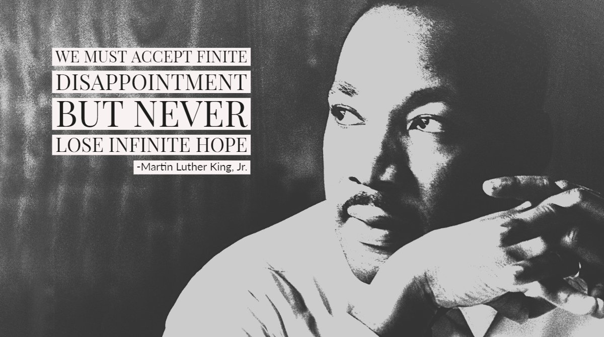 GenerateDesigns's tweet photo. Disappointment is not forever. It will end at some point. Happy Martin Luther King, Jr Day! #MLKDay https://t.co/F1VoCCeQPd