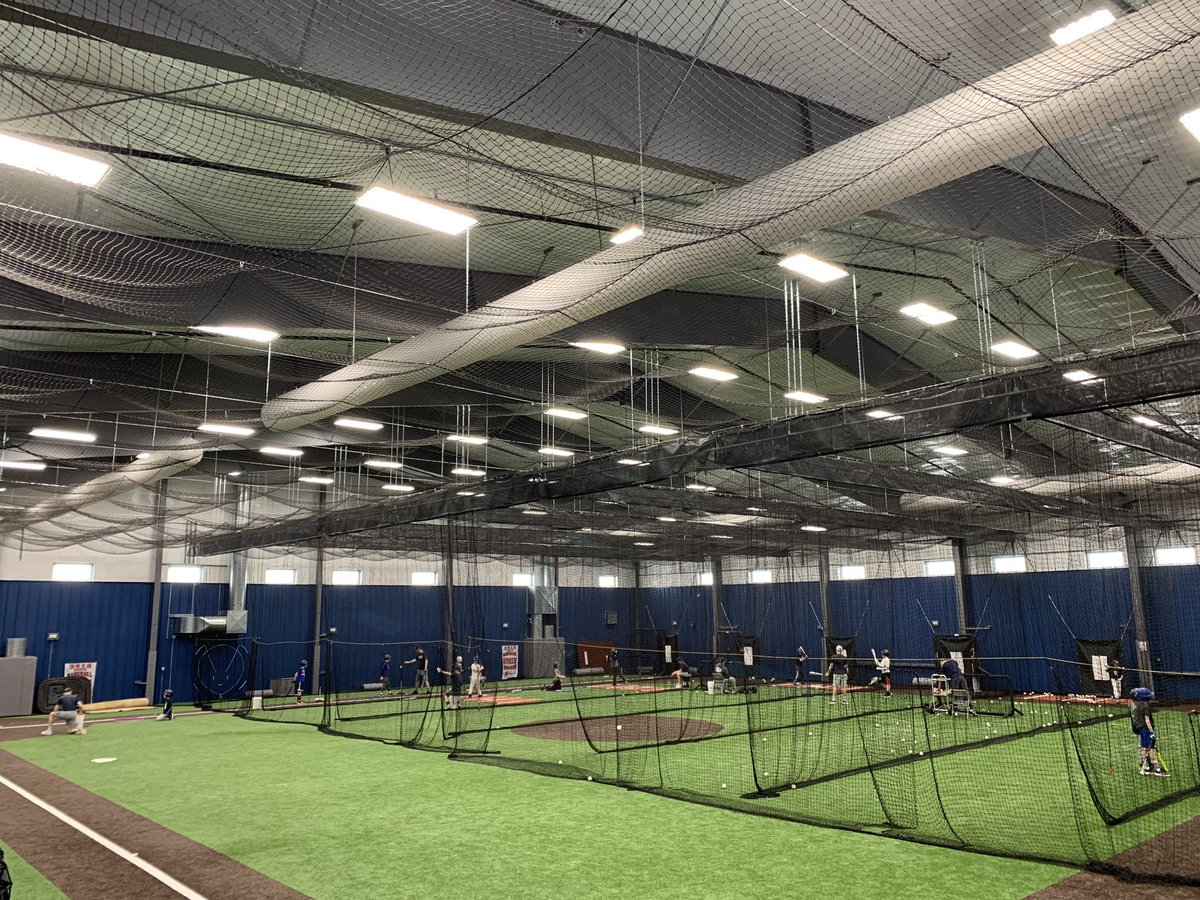 Great way to spend MLK Day at the Regal Hitting Camp in the beautiful Gavin Family Athletic Center on the Regina HS campus. #goregals <a href="/ReginaBaseball/">ReginaBaseball</a> @ReginaRegalsAP