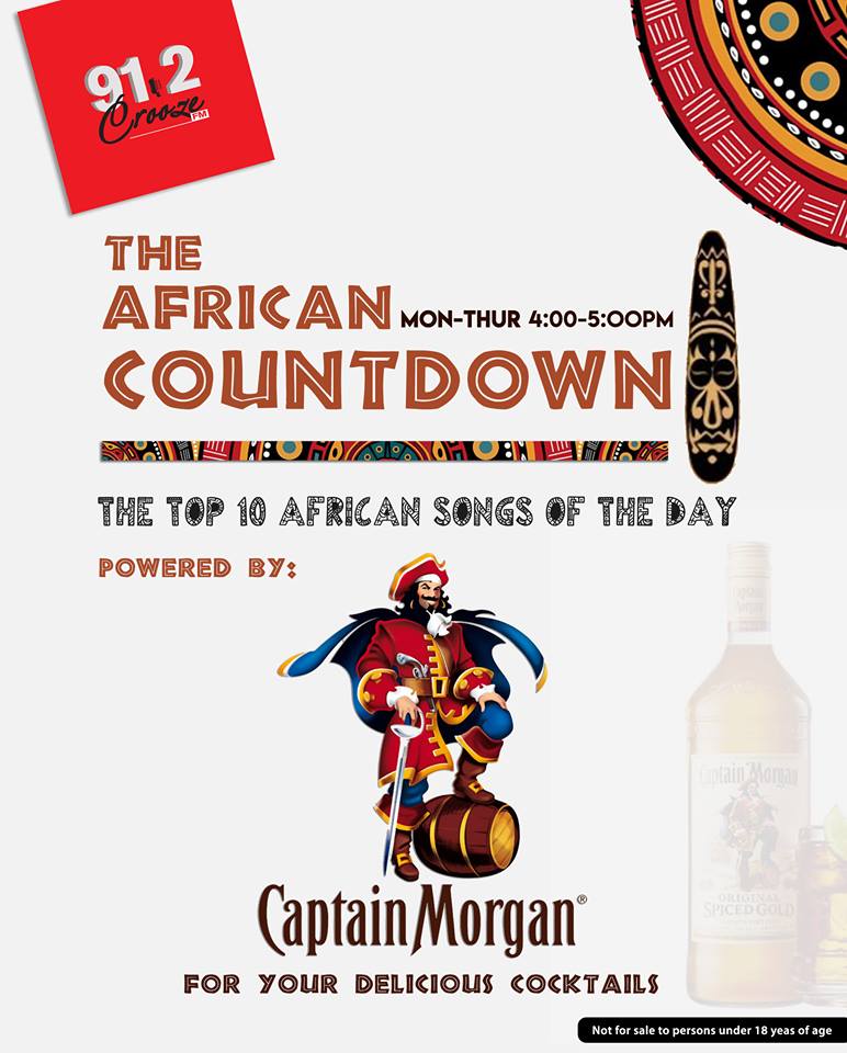 912CroozeFM's tweet photo. The Captain is back for your #Top10 African Jams of the day! #GoFullCaptain! π₯ #SteveAndSmile ππ»π https://t.co/VHWvh9Is4B