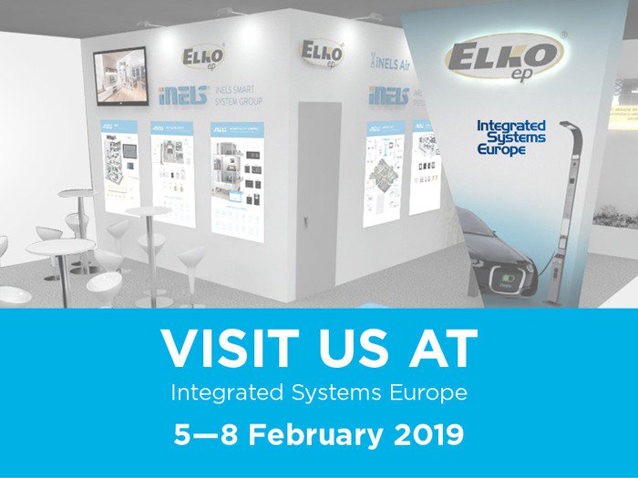 elko_ep's tweet photo. We cordially invite you to the ISE 2019 exhibition (5-8 February), held at the RAI congress center in Amsterdam, Netherlands. We are looking forward to see you at our stand no. 1-Q70 #ISE2019 #smarthome #SmartCity #smartlife https://t.co/DcLWED7jvc