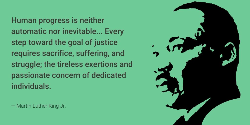 Ed4Excellence's tweet photo. Educational inequity is linked to race, power, and privilege. Today, Dr. King’s words and legacy encourage us to continue taking action to shift this paradigm and build an equitable and excellent education system that provides all students the opportunity to succeed. #MLKDay https://t.co/uv5AmgQyWg
