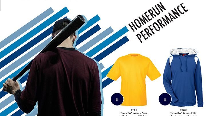 alphabroder's tweet image. Knock those sales presentations out of the ballpark. Our newest storyboards and flyers showcase upcoming trends in spring sports. #clientready
US: bit.ly/2AXSLTb
FRE: bit.ly/2PLVAig