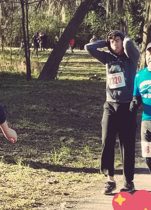 RosemaryS1005's tweet photo. Super proud of my kiddo. He ran his 1st official 5K with me yesterday. #MLK5K https://t.co/k8OZRZZU4O