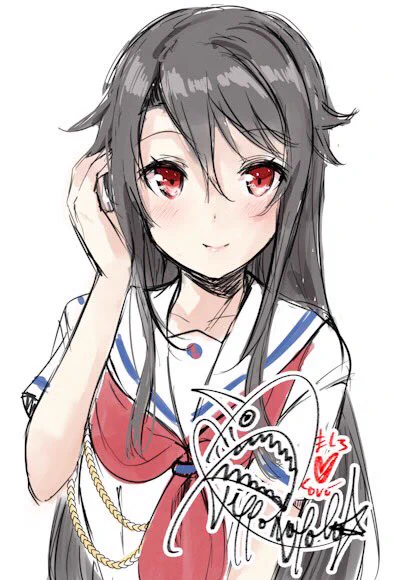 休憩するから落書きを描く 