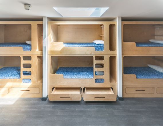 eco_classrooms's tweet photo. The eco-bunkbox frames themselves will have roughly the same dimensions.  But the interior layout can easily be adapted to suit your needs. So family friendly layouts – with a kitchen &amp; dining area, separate parent’s room &amp; space for for granny &amp; dog too. https://t.co/8HauPgMslE https://t.co/74hngi6iJn
