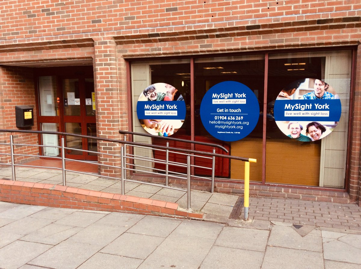 MySightYork's tweet photo. Yes! Today we are delighted to inform you that MySight York is our exciting new name! Everything we do is to enable anyone to live well with sight loss. Visit our new website https://t.co/VVfFKqGfO7 for more information! RT to let all your friends know! #livewellwithsightloss https://t.co/bnvbdjtIlc