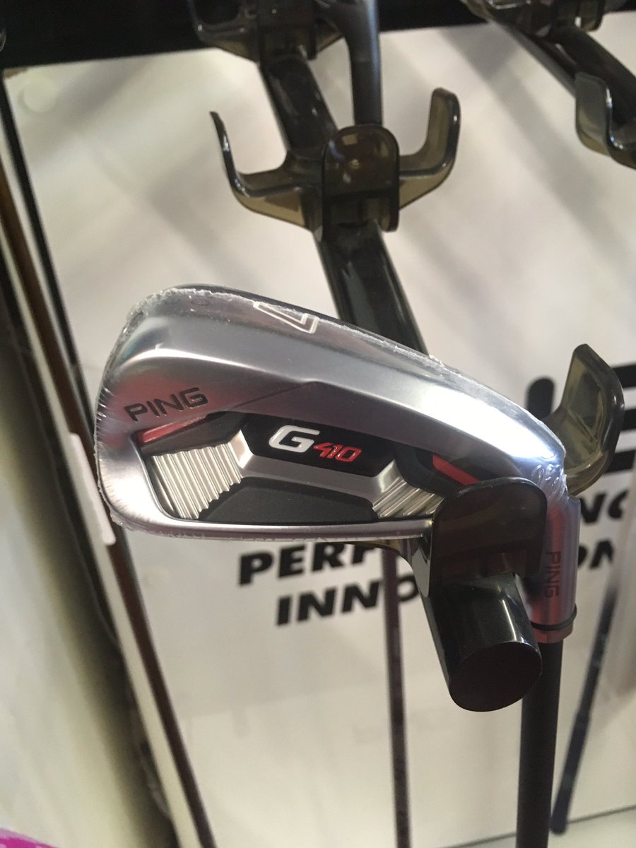 chrisgillgolf's tweet image. In store now and available for fittings the new @PINGTourEurope 410 irons as well as the rest of the family of irons. DM or call the shop to arrange a fitting! @NewquayGC @jhancockpga @Sadlergolf1970  #properkit