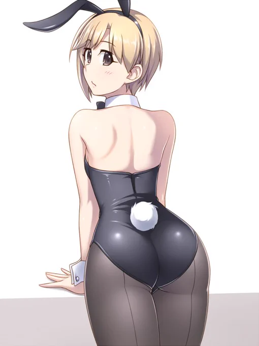 #バニーさんを晒したらみんながRTしてくれてブァァァってフォロワーが増えるらしい 
