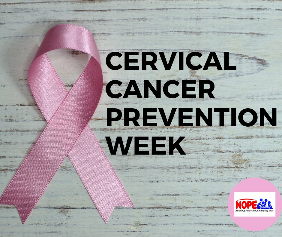 NOPEInstitute's tweet image. Today marks the start of #cervicalcancerpreventionweek. Did you know 2% women lose their lives to cervical cancer everyday? Get screened and reduce the risk of cervical cancer. Save your life.
#smearforsmear 
#cervicalcancerpreventionweeek
@JoTrust @CopticHospital