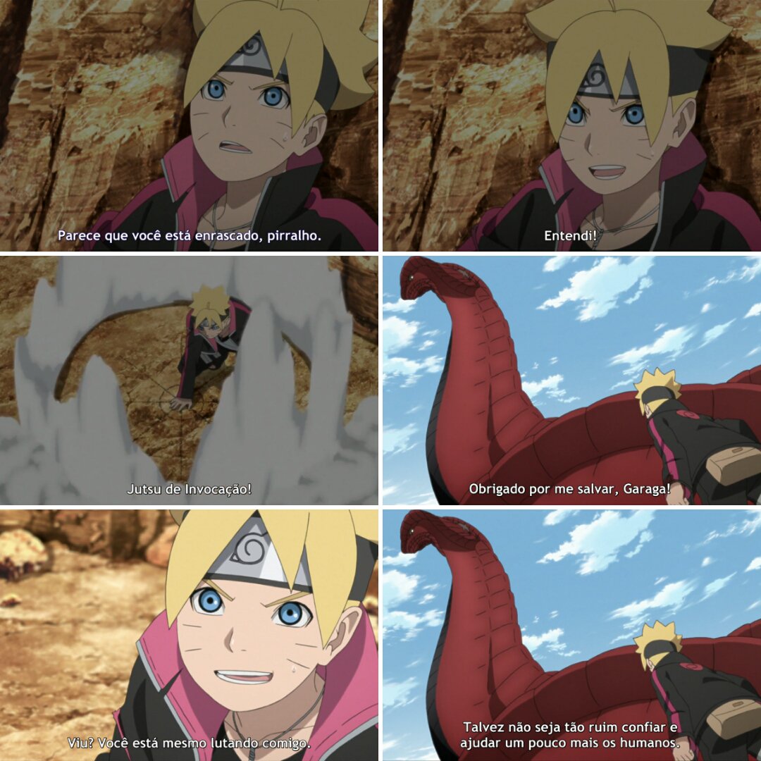 Boruto Explorer on X: Passado & Futuro ♦️ O garoto que decidiu virar  shinobi vai mudar no futuro?! #BORUTO  / X