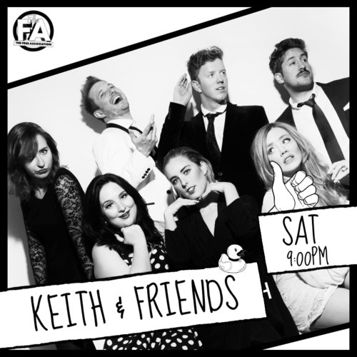 This Saturday! We're seeing out January with a proper belter of a DOUBLE BILL...

7:30 - <a href="/PettingZooImpro/">The Petting Zoo</a> &amp; DNAYS
thefreeassociation.co.uk/fashowslist/pz…

9pm - <a href="/KeithImprov/">Keith</a> and Friends
thefreeassociation.co.uk/fashowslist/ke…

£6 or £9 for the full works. Grab those tickets while you can!