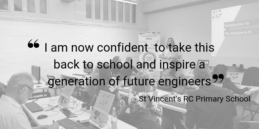 Thanks to the Platten Family Fund @CFTyneWearNland, #schools who received funding from 2016 - 2018 can now access #FREE monthly express training in teaching with the #RaspberryPi 
You can register as many teachers from your school as you would like:

buff.ly/2SVefG2