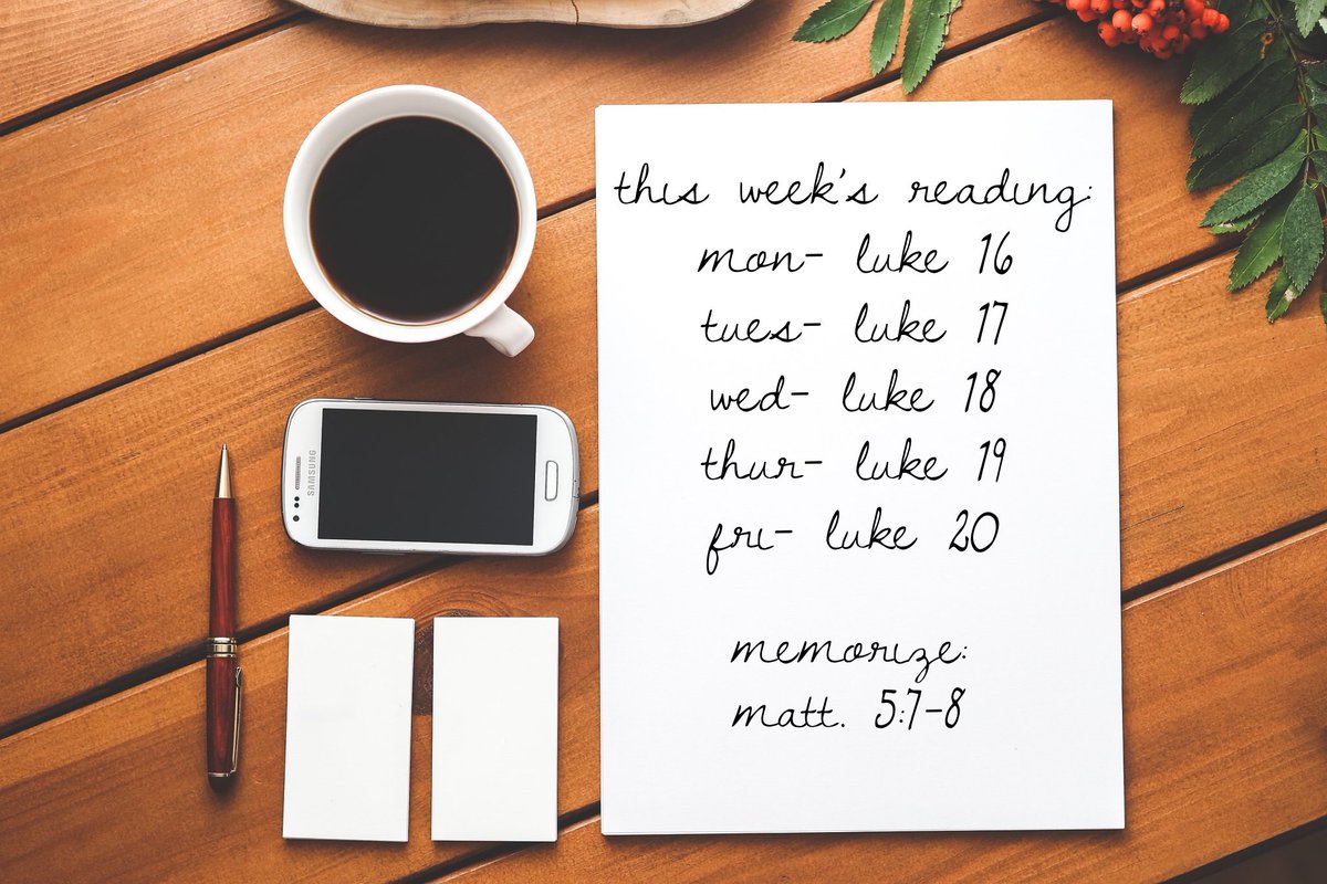 Our F260 reading plan is in full swing! Join in at any time as we read through the NT in 2019.