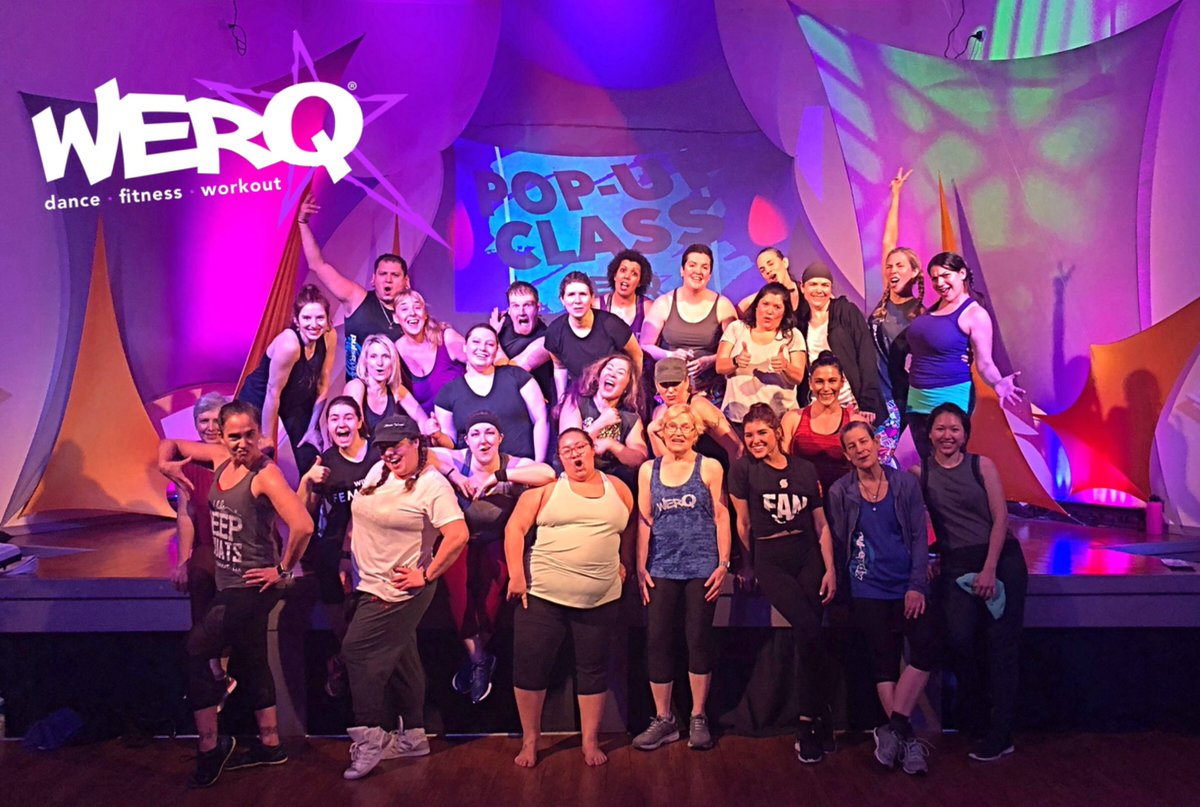 WERQfitness's tweet photo. Time to color Oregon WERPLE! Congratulations to the first WERQ Dance Fitness training group! We cannot wait to follow your WERQ journey. Thank you #PulsePDX for hosting.
#WERQ #WERQit #WERQlikeaboss #WERPLE #portland #Oregon #WERQoregon https://t.co/yJXL0gAKvb