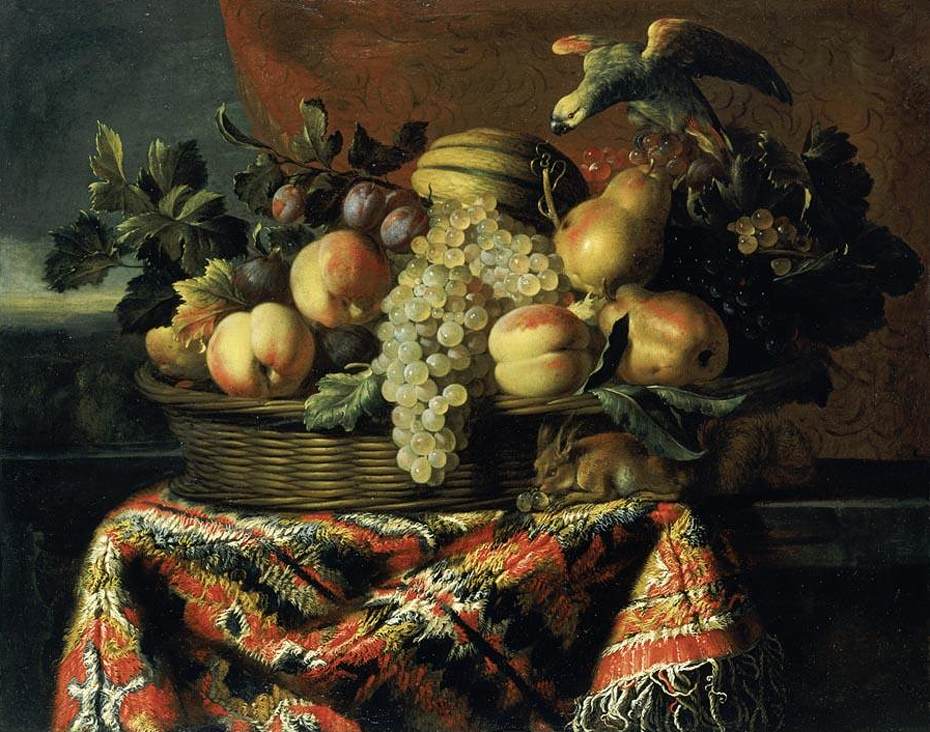 17thCenturyLady's tweet photo. For #SquirrelAppreciationDay, let's play #FindTheSquirrel with Pierre van Boucle's "Still-Life"... https://t.co/fhyweecXQq