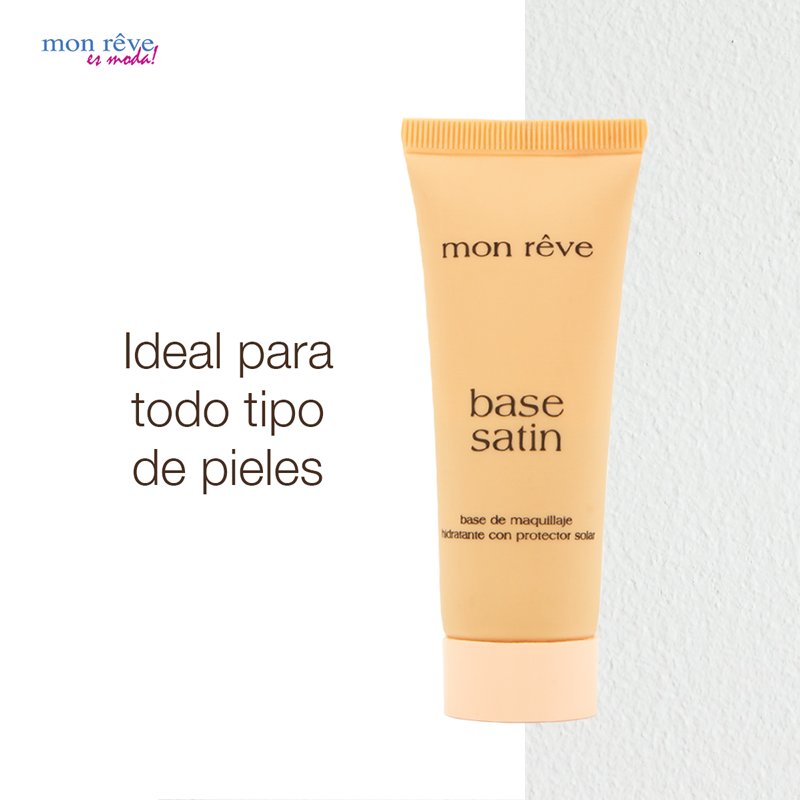 mon_reve's tweet photo. Luce una piel sana y sin imperfecciones con la #BaseSatin, ideal para todo tipo de pieles. #MonreveCosmeticos #Maquillaje #Monreve #Belleza #Piel https://t.co/uZDLs85CYx